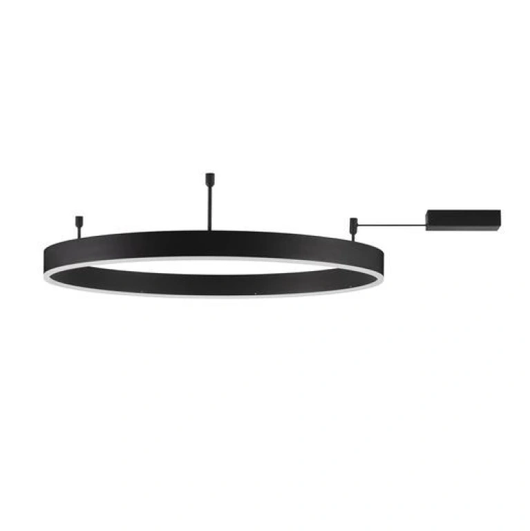 Плафон motif, sandy black, nova luce, led 50w, 3000k, 3684.48lm, 9063604