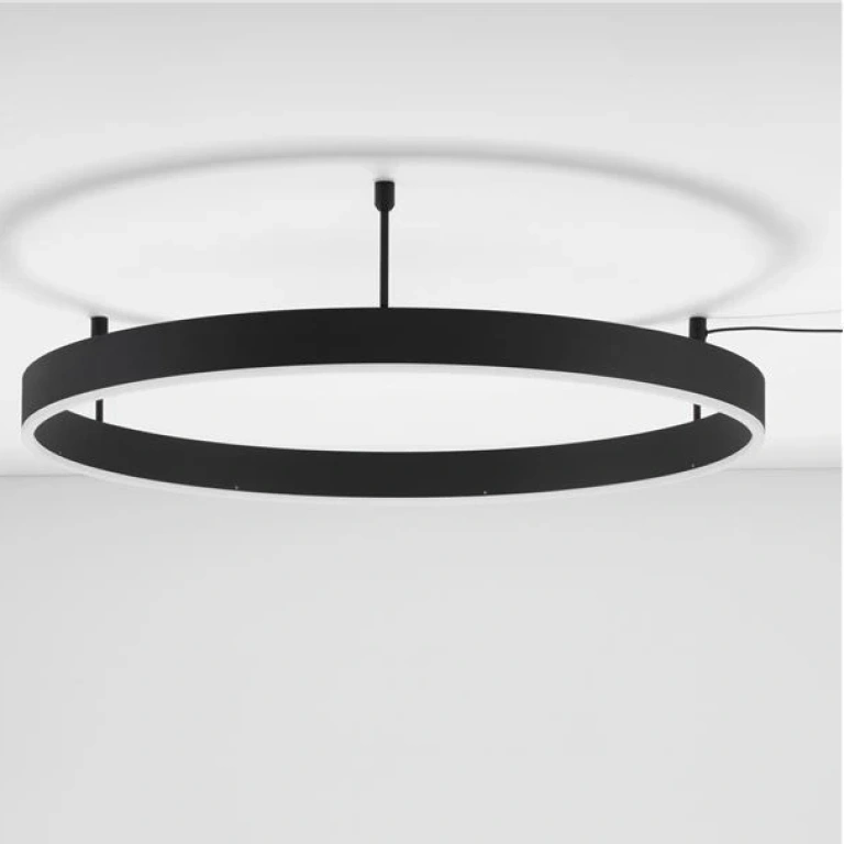 Плафон motif, sandy black, nova luce, led 50w, 3000k, 3684.48lm, 9063604