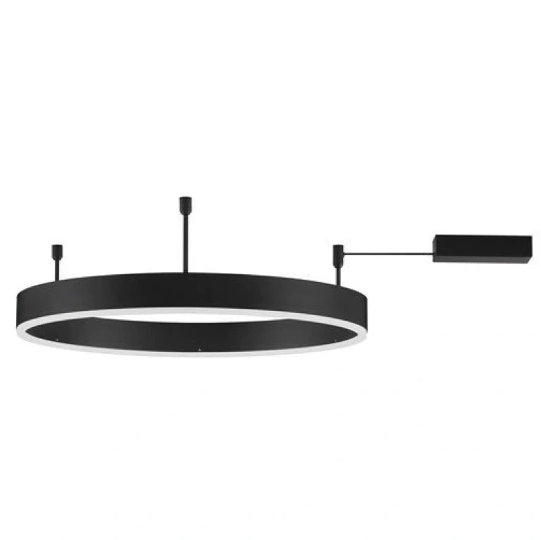 Плафон motif, sandy black, nova luce, led 45w, 3000k, 3350.75lm, 9063601