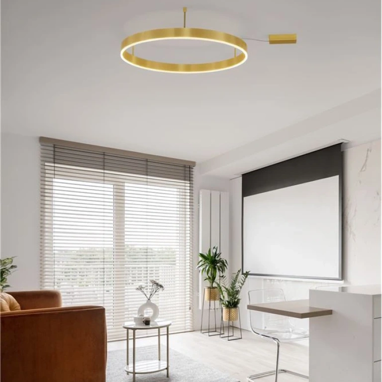 Плафон motif, bronze, nova luce, led 50w, 3000k, 3684.48lm, 9063603