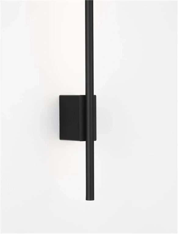 Аплик tien, sandy black, nova luce, led 10w, 3000k,  9081104