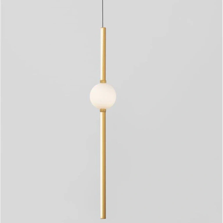Пендел acrobat, black/gold, nova luce, led 13.6w, 3000k, 1130.90lm, 9695256