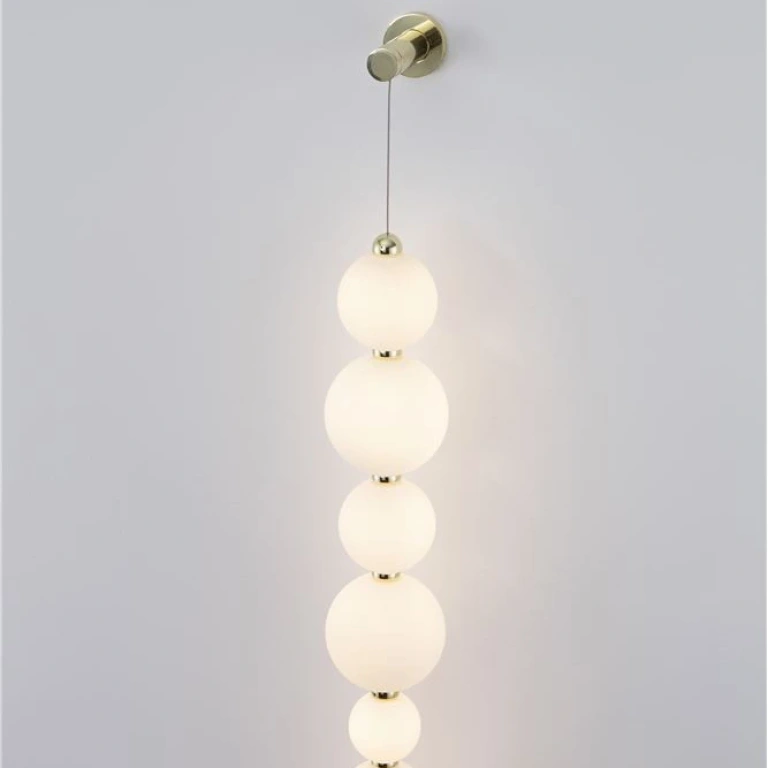 Аплик flea, gold, nova luce, led 41w, 3000k, 3957.90lm, 9695244