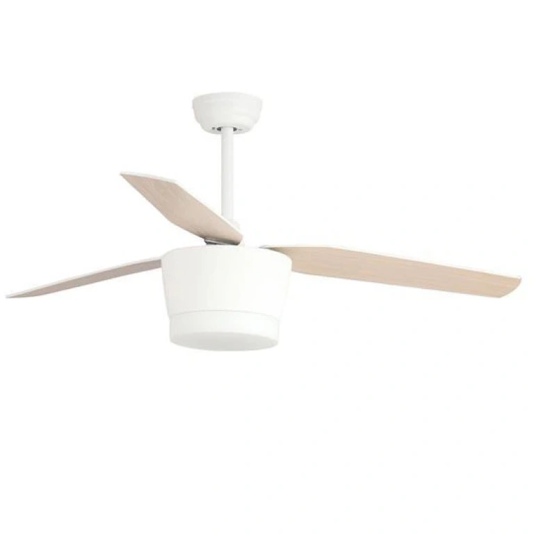 Вентилатор MONSOON, white, nova luce, dc 40w, ac 220-240v, led 18w, 3000k, 650lm, 5260261