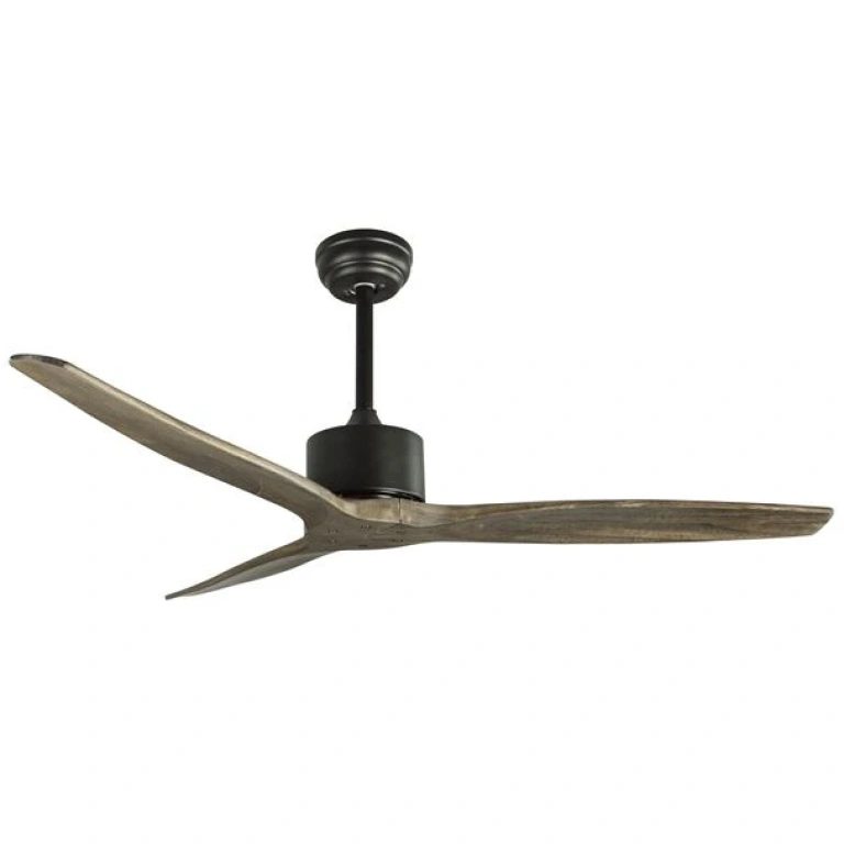 Вентилатор VENTO, matt black/walnut, nova luce, dc 26w, ac 110-240, 5231301