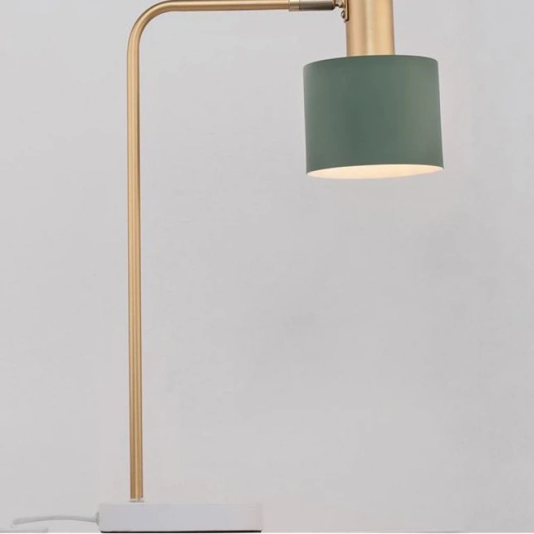 Настолна лампа PAZ, gold/mint/white, nova luce, 1xE27, 9426652