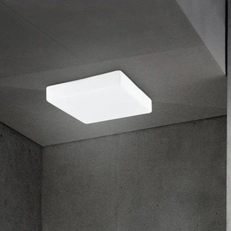 Плафон CUBE, white opal/white, nova luce, 1xE27, 6110041