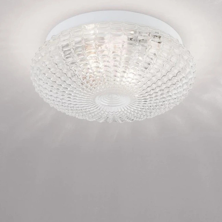 Плафон CLAM, clear/white, nova luce, 2xE27, 9738255