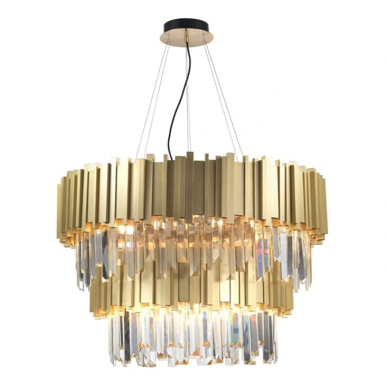 Полилей BALADONA, golden brass, nova luce, 18x G9, 81091718