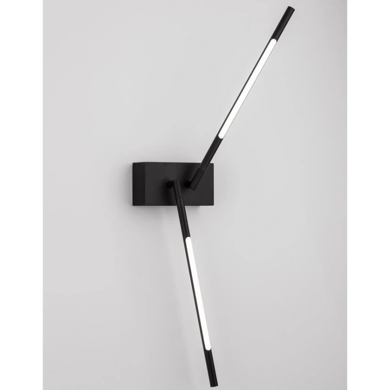 Аплик RACCIO, black, nova luce, led 11w, 3000k, 500lm, 9180723