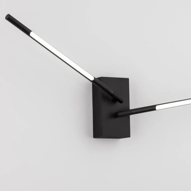Аплик RACCIO, black, nova luce, led 11w, 3000k, 500lm, 9180723