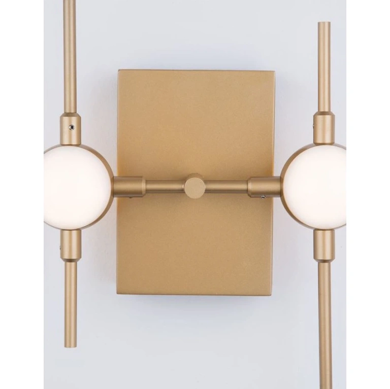 Аплик ATOMO, gold, novaluce, led 9w, 3000k, 605lm, 9180673