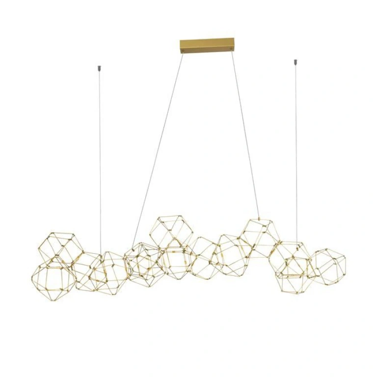 Пендел NEBULA, gold copper, novaluce, led 58w, 3000k, 3906lm, 9186814