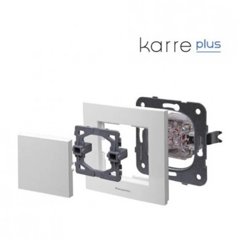 Компютърна розетка CAT5e, черен, karre panasonic, WKTT04042BL