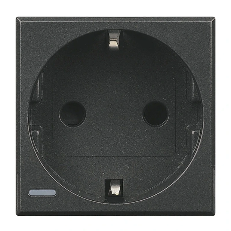 Контакт, anthracite, bticino, axolute, hs4141