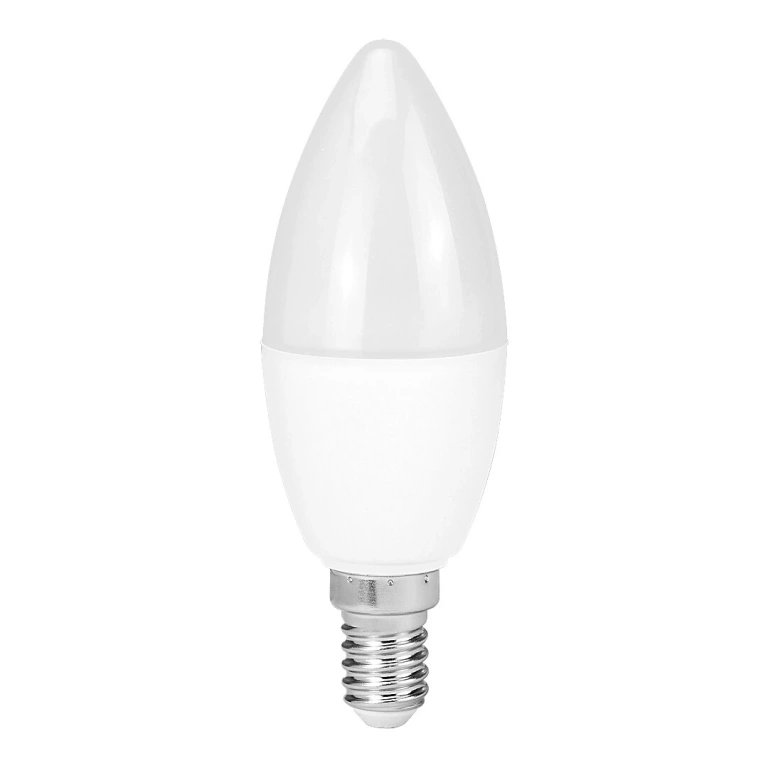 Led лампа 5w, e14, rabalux, 3000k, 470lm, bulbs_candle, c37, 79056