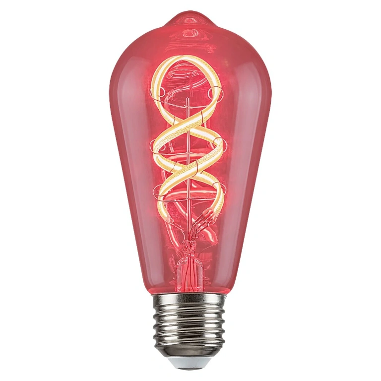 RGB Led лампа 4w, e27, rabalux, smart bulbs, st64, 1988
