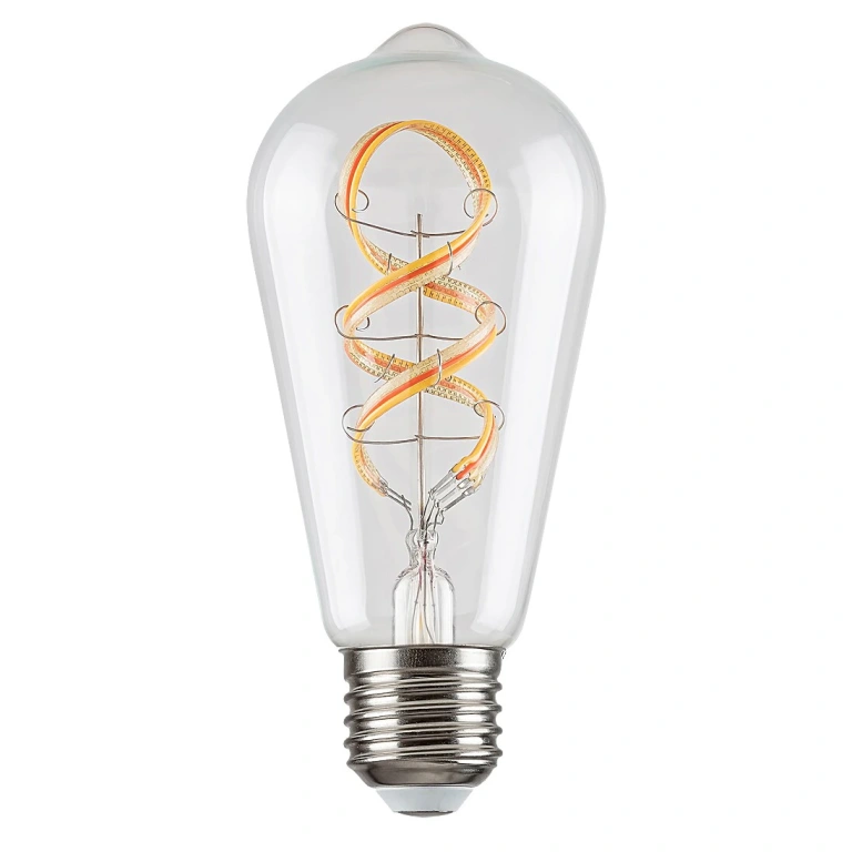 RGB Led лампа 4w, e27, rabalux, smart bulbs, st64, 1988