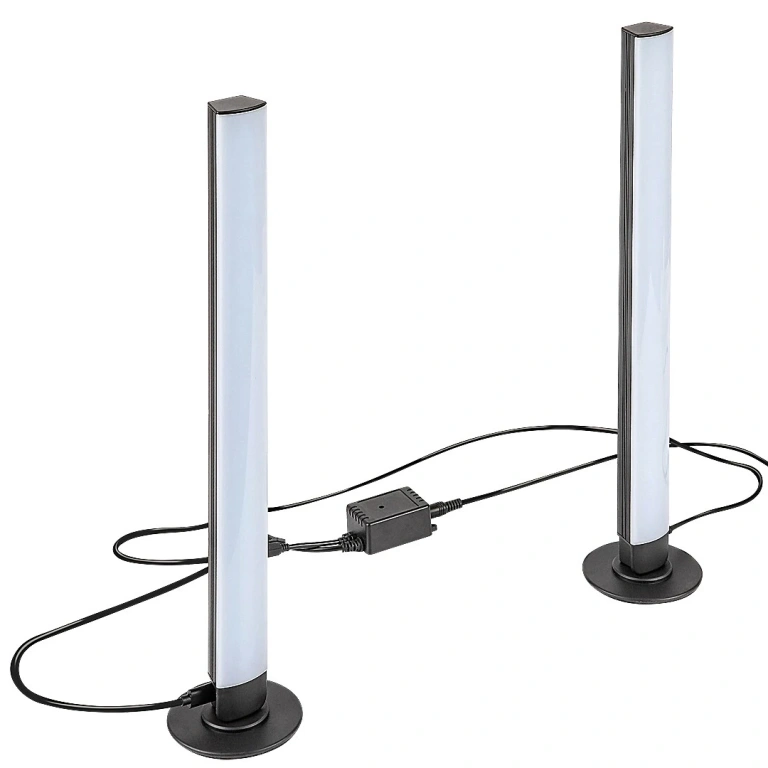 Декоративно осветление RGB Paco, черен, rabalux, led 5w, 76014