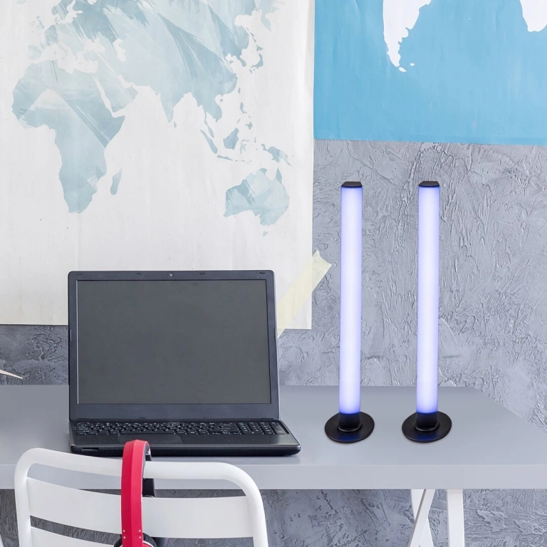 Декоративно осветление RGB Paco, черен, rabalux, led 5w, 76014