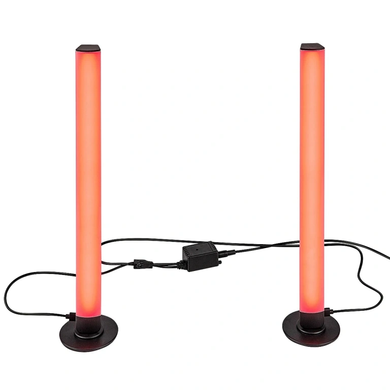 Декоративно осветление RGB Paco, черен, rabalux, led 5w, 76014