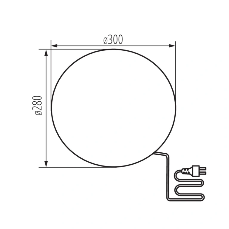 Pvc градинско тяло, сив, kanlux, stono 30, 1x25w, 24651