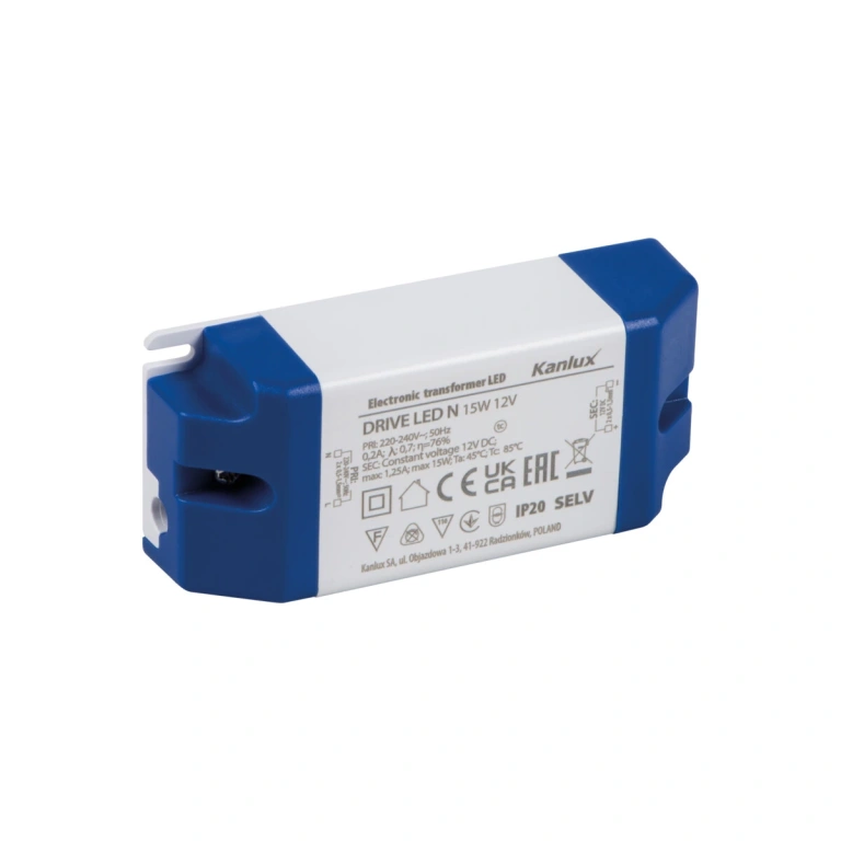 Led захранване, kanlux, drive led n 15w, 12v,  23861