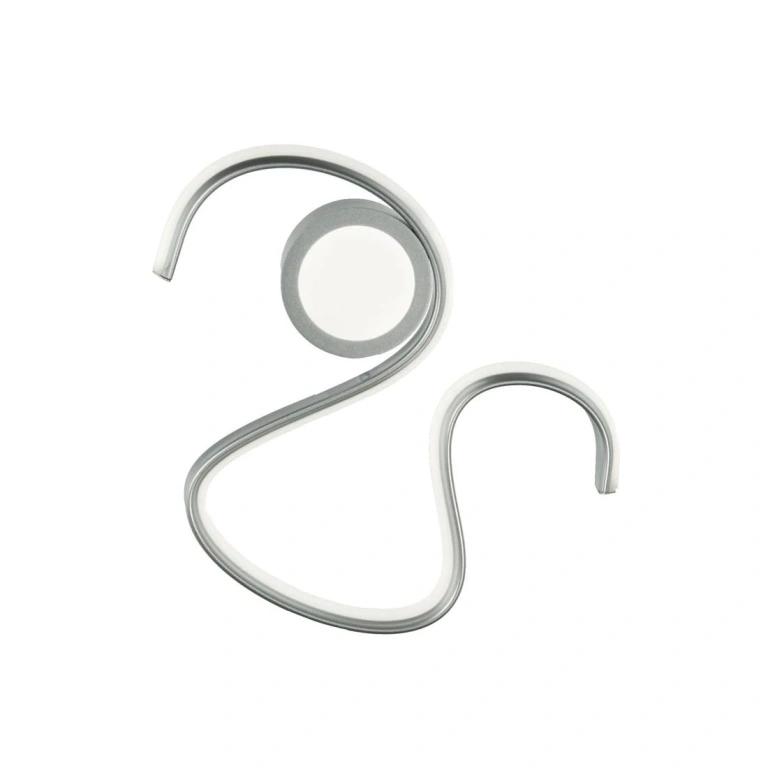 Аплик snake, silver, ondaluce, led 12w, 3000k, 1200lm, AP.SNAKE/SILVER