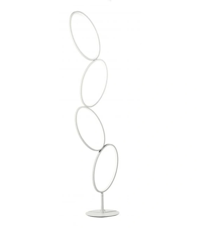 Лампион rice, bianco, ondaluce, led 38w, 3000k, 3800lm, PT.RICE/B.CO