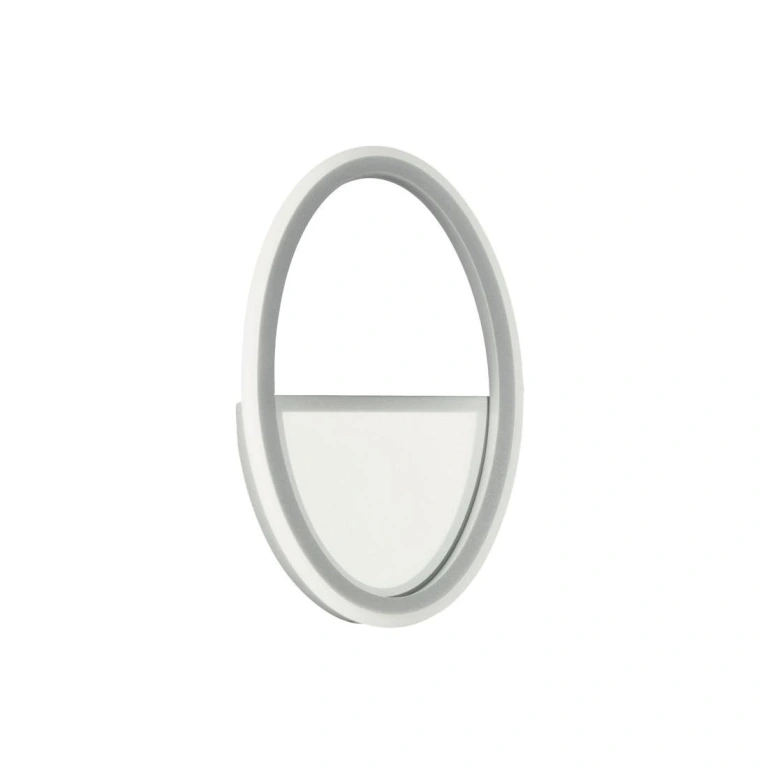 Аплик rice, bianco, ondaluce, led 10w, 3000k, 1000lm, AP.RICE/B.CO