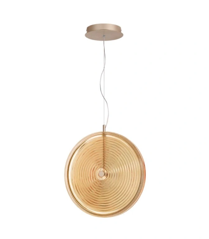 пендел jokey, ambra, ondaluce, led 17w, 3000k, 1700lm, SO.JOKEY/GR-AMBRA