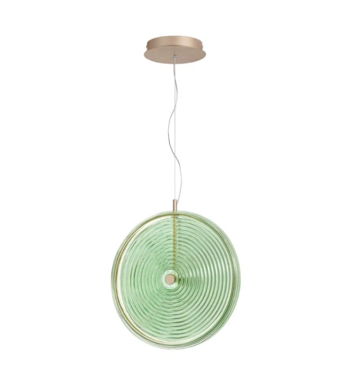 пендел jokey, verde, ondaluce, led 17w, 3000k, 1700lm, SO.JOKEY/GR-VERDE