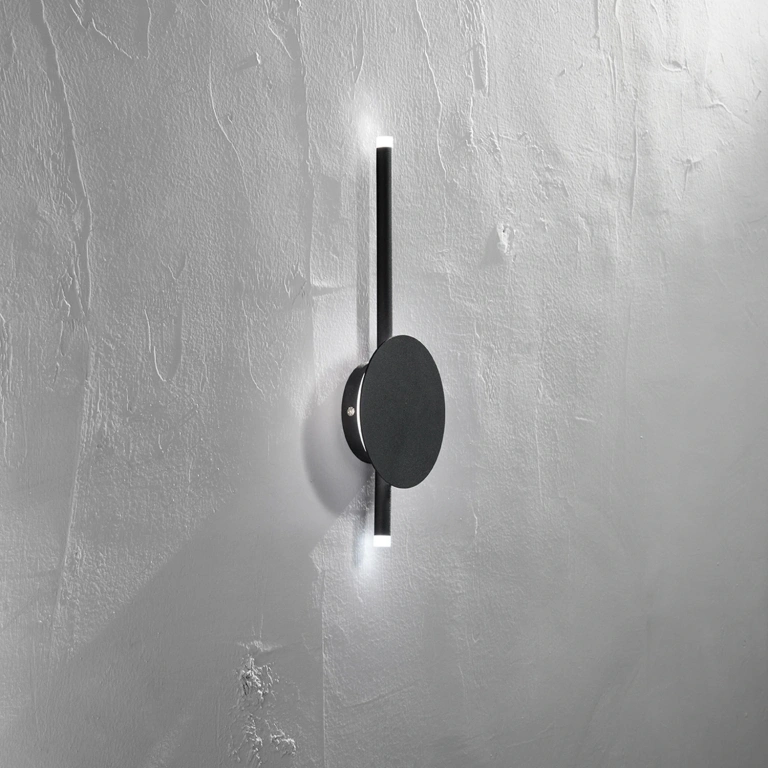 Аплик james, black, ondaluce, led 16w, 1600lm, 3000k, AP.JAMES/NERO