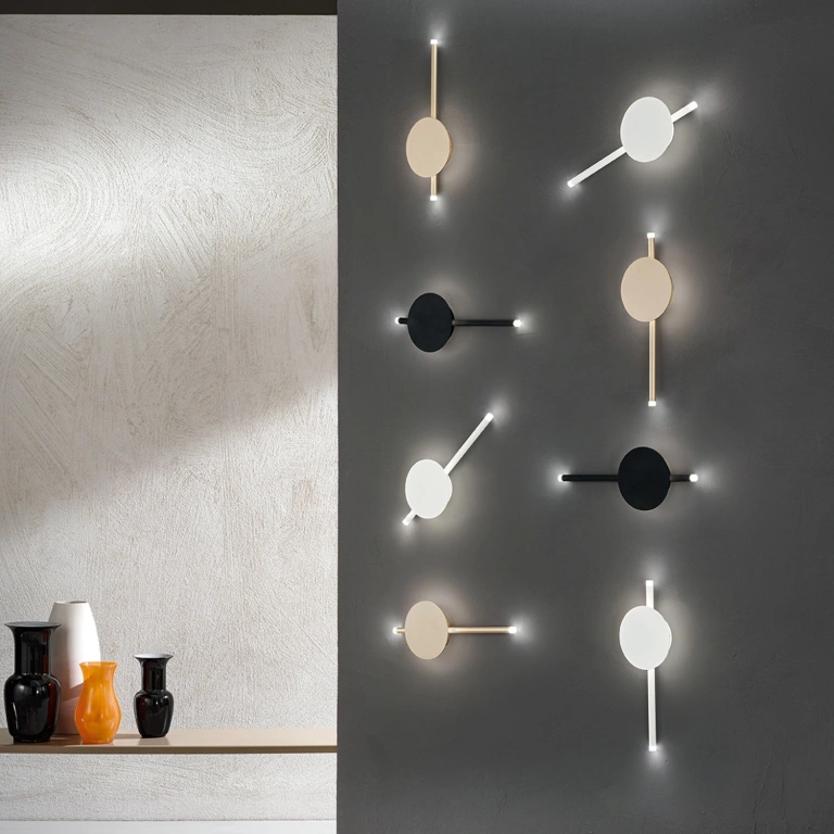 Аплик james, white, ondaluce, led 16w, 1600lm, 3000k, AP.JAMES/B.CO