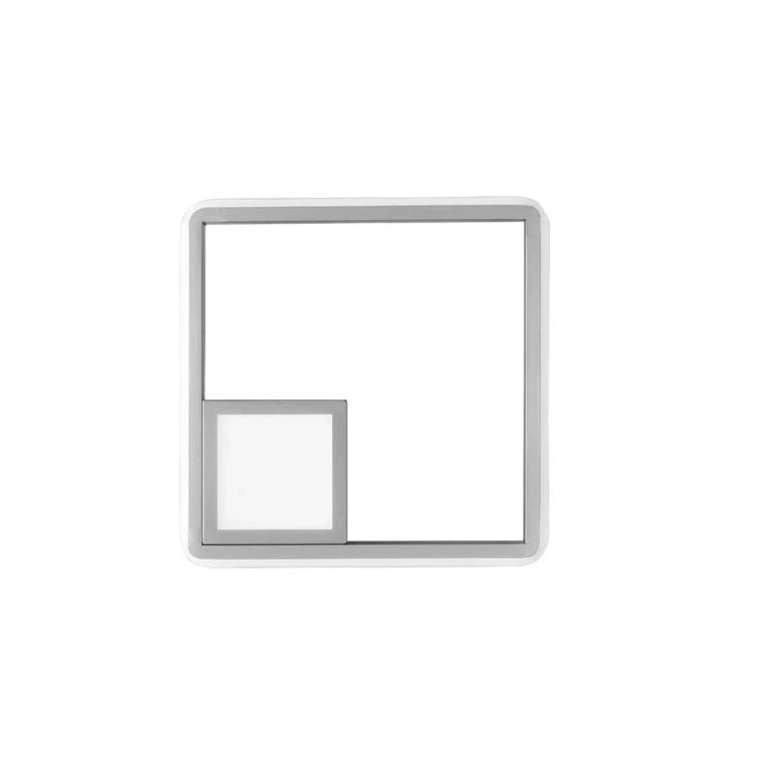 Аплик dowel, silver, ondaluce, led 17w + led 5w, 3000k, 2200lm, AP.DOWEL/SILVER
