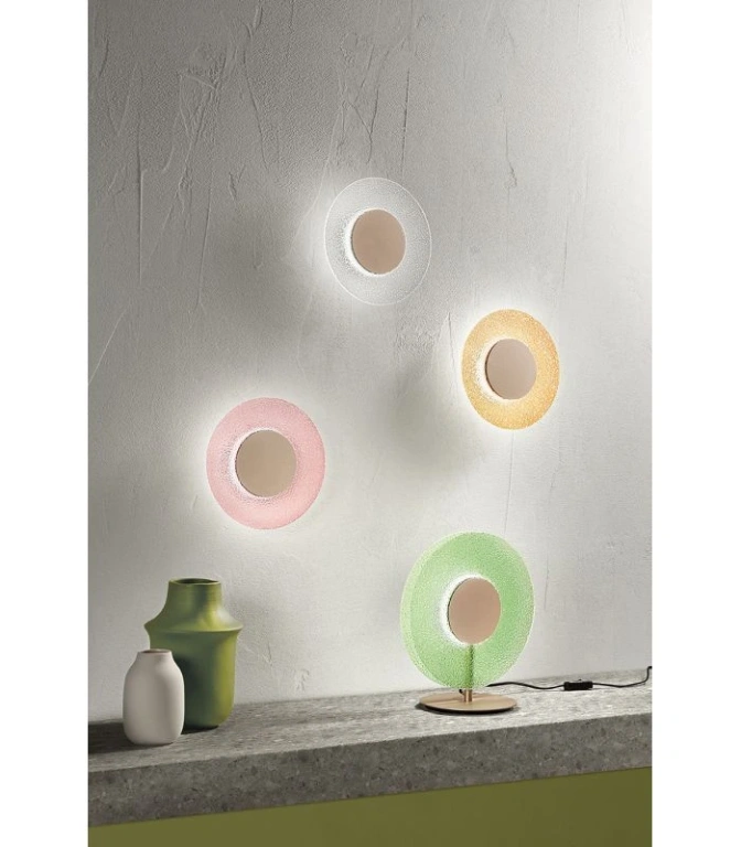 Аплик candy, rosa, ondaluce, led 6w, 3000k, 550lm, AP.CANDY/ROSA