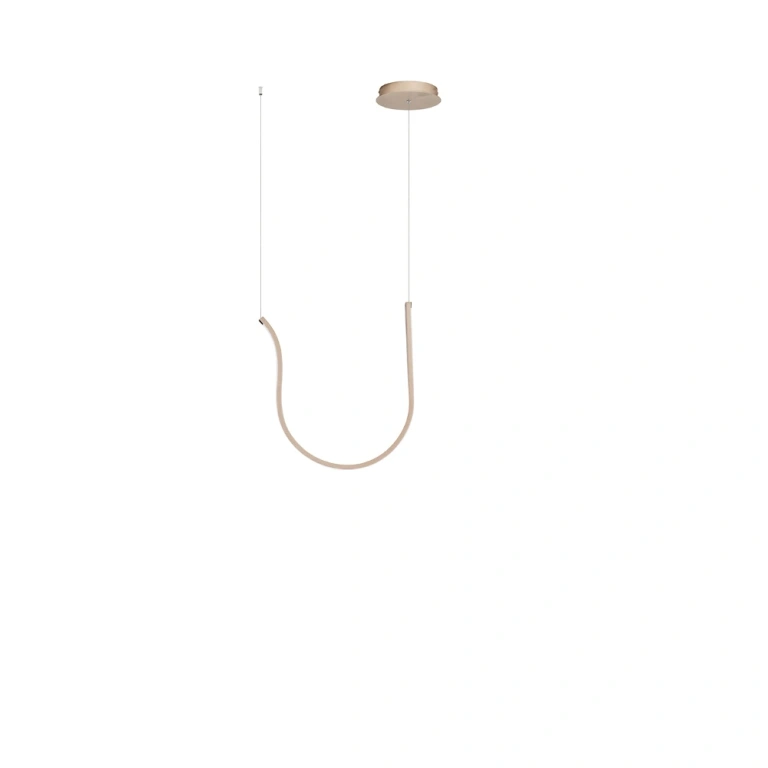 Пендел arqua, oro, ondaluce, led 42w, 3000k, 4200lm, SO.ARQUA/ORO