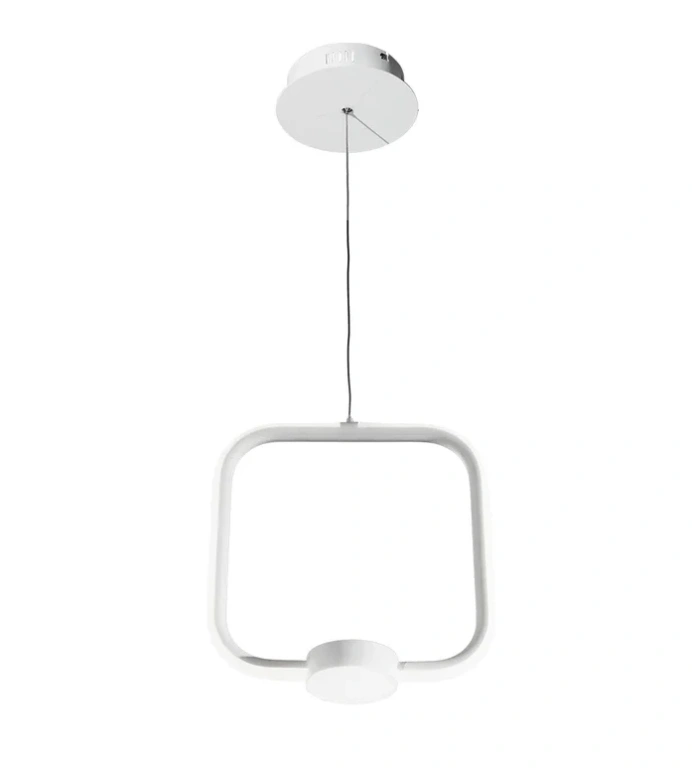 Пендел alfa, bianco, ondaluce, led 28w, 3000-4000k, 2800lm, SO.ALFA/PC-B.CO