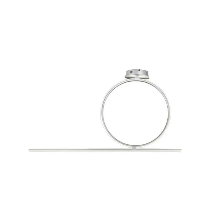 Плафон acrobat, silver, ondaluce, led 35w, 3000-4000k, 3500lm, PL.ACROBAT.40/SILVER