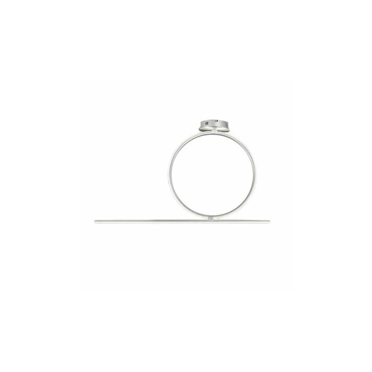 Плафон acrobat, silver, ondaluce, led 42w, 3000-4000k, 4200lm, PL.ACROBAT.50/SILVER