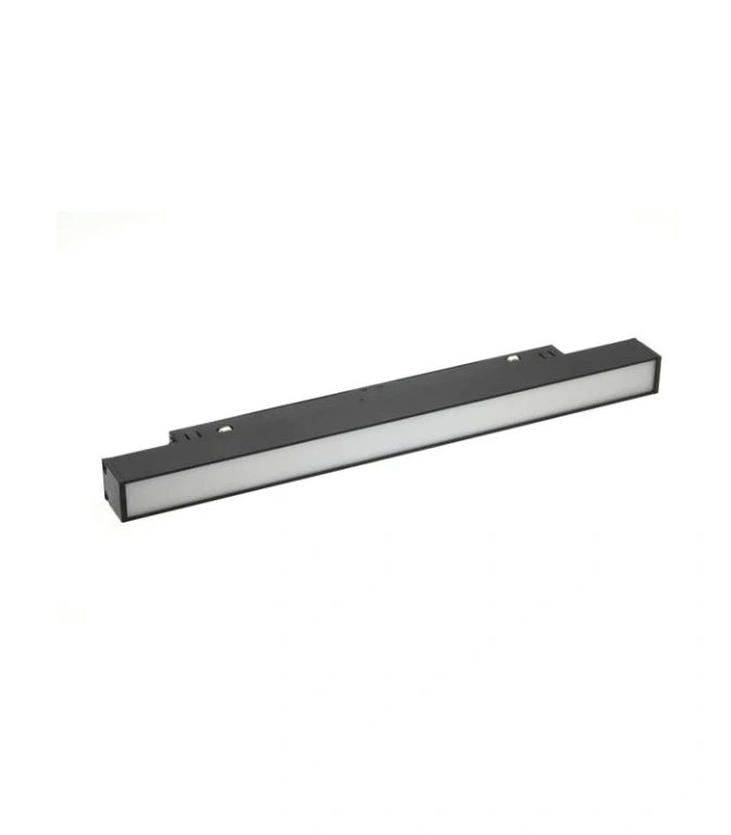 led магнитен линеен прожектор magna, черен, 30w, топла светлина, 3000k, 2400lm, 48V, vito, 2102040