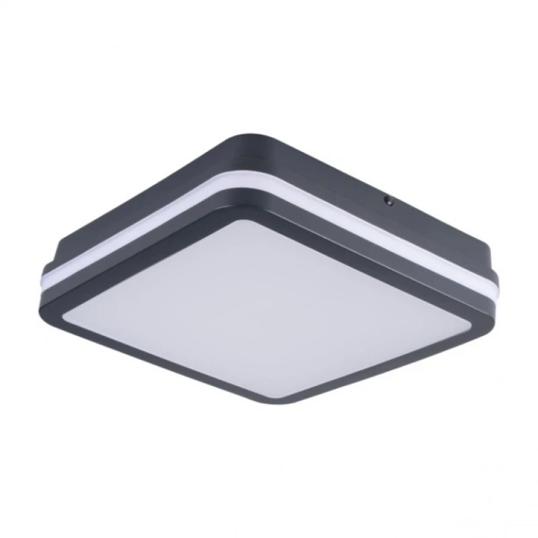 Плафон със сензор за движение beno, графит, kanlux, led 18w, 4000k, 1400lm, 32949
