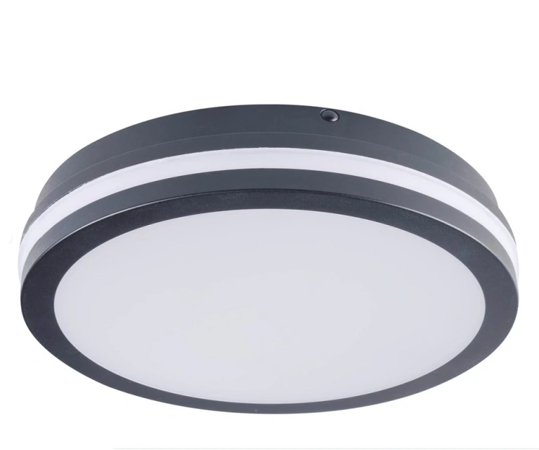 плафон със сензор за движение beno, графит, kanlux, led 24w, 4000k, 1920lm, 33345