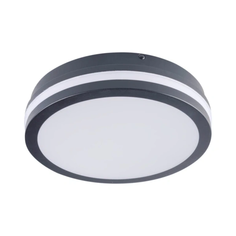 плафон  със сензор за движение,  beno, графит, kanlux, led 18w, 4000k, 1400lm, 32948