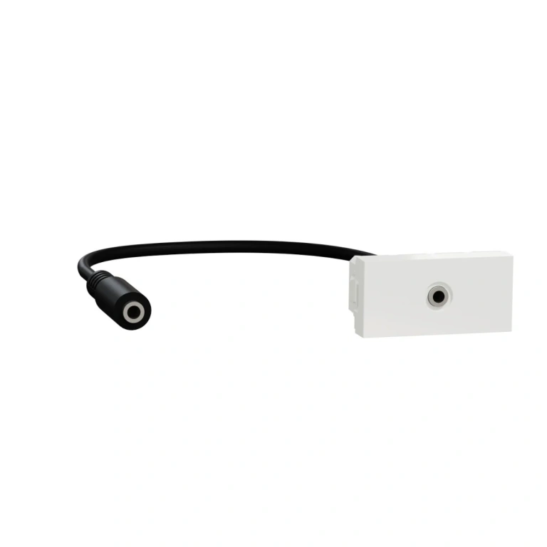 Мех.конектор mini-jack бял nu343318