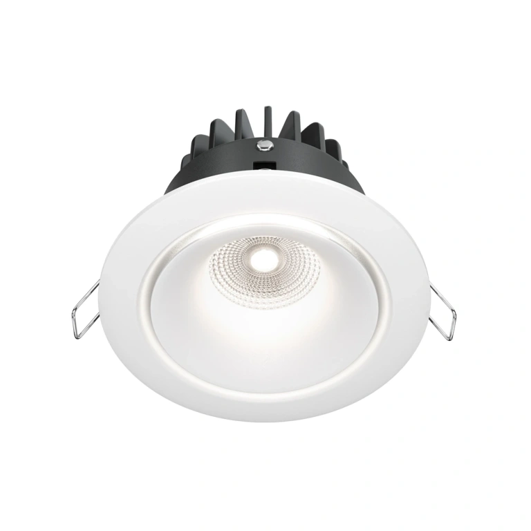 Луна Yin, white, maytoni, led 12w, 4000k, 960lm, dl031-l12w4k-w