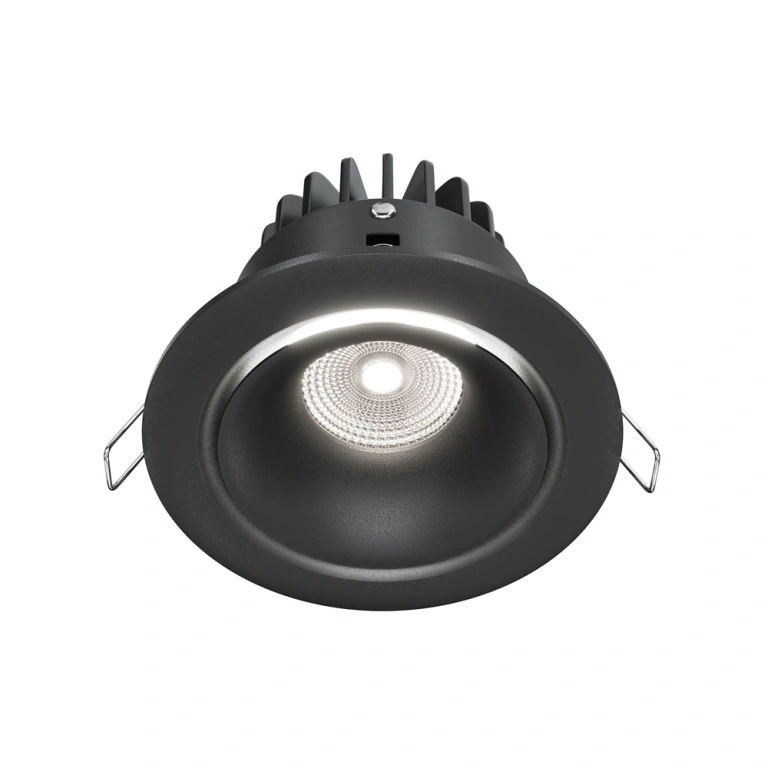 Луна Yin, black, maytoni, led 12w, 4000k, 830lm, dl031-l12w4k-b