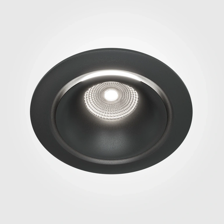 Луна Yin, black, maytoni, led 12w, 4000k, 830lm, dl031-l12w4k-b