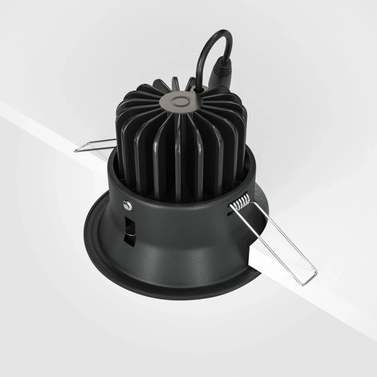 Луна Yin, black, maytoni, led 12w, 4000k, 830lm, dl031-l12w4k-b