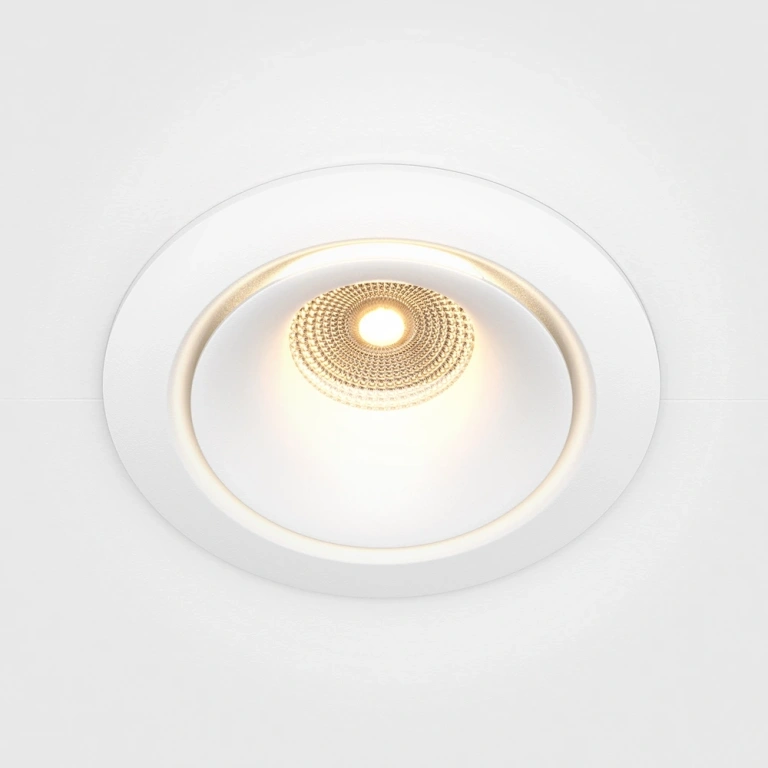 Луна Yin, white, maytoni, led 12w, 3000k, 870lm, dl031-l12w3k-d-w